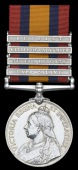 Queen’s South Africa 1899-1902, 4 clasps, Cape Colony, Tugela Heights, Relief of Ladysmith, Belfast (2732 Pte. J....