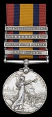 Queen’s South Africa 1899-1902, 4 clasps, Cape Colony, Orange Free State, Transvaal, South Africa 1902 (6364 Pte....