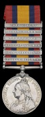 Queen’s South Africa 1899-1902, 6 clasps, Tugela Heights, Orange Free State, Relief of Ladysmith, Transvaal,...