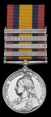 Queen’s South Africa 1899-1902, 4 clasps, Cape Colony, Orange Free State, Transvaal, South Africa 1901 (5866 Pte....