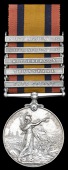 Queen’s South Africa 1899-1902, 5 clasps, Cape Colony, Transvaal, Wittebergen, South Africa 1901, South Africa...