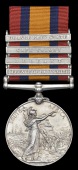 Queen’s South Africa 1899-1902, 4 clasps, Defence of Ladysmith, Belfast, Cape Colony, Orange Free State (5232 Pte....
