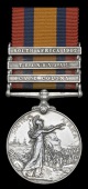 Queen’s South Africa 1899-1902, 3 clasps, Cape Colony, Transvaal, South Africa 1902 (9159 Pte. J. Gallagher, York...