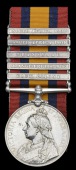 Queen’s South Africa 1899-1902, 5 clasps, Cape Colony, Orange Free State, Transvaal, South Africa 1901, South...