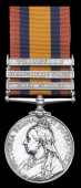 Queen’s South Africa 1899-1902, 3 clasps, Cape Colony, Orange Free State, Transvaal (4367 Pte. G. Rae, 1st...