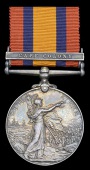 Queen’s South Africa 1899-1902, 1 clasp, Cape Colony (4789 Corpl. J. Weaver, Rl. Munster Fus.) good very fine	...