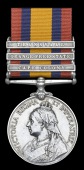 Queen’s South Africa 1899-1902, 3 clasps, Cape Colony, Orange Free State, Transvaal (1312 Pte. M. Brosnan, Rl....