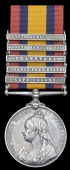 Queen’s South Africa 1899-1902, 5 clasps, Cape Colony, Orange Free State, Transvaal, South Africa 1901, South...