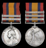 Queen’s South Africa 1899-1902 (2), 2 clasps, Cape Colony, Wittebergen (32178 Dvr. S. Pearce, 79th Bty. R.F.A.);...