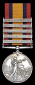 Queen’s South Africa 1899-1902, 5 clasps, Cape Colony, Orange Free State, Transvaal, South Africa 1902, South...