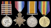 Four: Acting-Serjeant T. T. E. Sedgwick, Royal Engineers

Queen’s South Africa 1899-1902, 5 clasps, Cape Colony,...