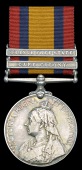 Queen’s South Africa 1899-1902, 2 clasps, Cape Colony, Orange Free State (389 Sap. J. Chard, Rl. Monmouth Engrs.)...