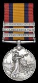 Queen’s South Africa 1899-1902, 3 clasps, Cape Colony, Orange Free State, Transvaal (6210 Sapr. G. Charlton, R.E.)...