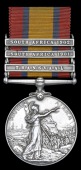 Queen’s South Africa 1899-1902, 3 clasps, Transvaal, South Africa 1901, South Africa 1902 (9522 Sapr. G. E....