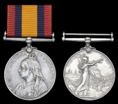 Queen’s South Africa 1899-1902 (2), no clasp (Sub-Condr. J. Pearson, A.S.C.; Condr. N. B. R. Piers, A.S.C.) very...
