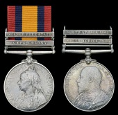 Pair: Corporal J. Aldridge, Army Service Corps

Queen’s South Africa 1899-1902, 2 clasps, Cape Colony, Orange...