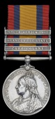 Queen’s South Africa 1899-1902, 3 clasps, Cape Colony, Orange Free State, South Africa 1902 (148 Pte. J. A. Lynn,...