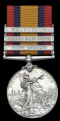 Queen’s South Africa 1899-1902, 3 clasps, Cape Colony, Orange Free State, Transvaal (11540 Cpl. T. Jones,...