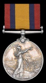 Queen’s South Africa 1899-1902, no clasp (W. T. Phillips, A.V.D.) nearly extremely fine	 £80-100