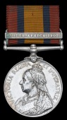 Queen’s South Africa 1899-1902, 1 clasp, South Africa 1902 (9529 Pte. W. Lang, 2nd Regt. 10th N.Z. Cont.) minor...