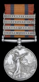 Queen’s South Africa 1899-1902, 4 clasps, Cape Colony, Paardeberg, Driefontein, Johannesburg (7516 Pte. A. J....