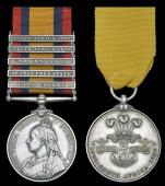 Pair: Trooper H. Eastwood, Imperial Yeomanry

Queen’s South Africa 1899-1902, 5 clasps, Cape Colony, Orange Free...