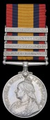 Queen’s South Africa 1899-1902, 4 clasps, Cape Colony, Orange Free State, Johannesburg, Diamond Hill (Lieut. A. M....