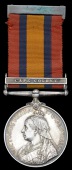 Queen’s South Africa 1899-1902, 1 clasp, Cape Colony (13329 Sgt. N. R. Fleming, 68th Coy. 19th Impl. Yeo.) nearly...