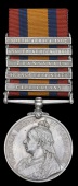 Queen’s South Africa 1899-1902, 5 clasps, Cape Colony, Orange Free State, Transvaal, South Africa 1901, South...