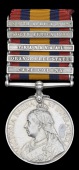 Queen’s South Africa 1899-1902, 5 clasps, Cape Colony, Orange Free State, Transvaal, South Africa 1901, South...