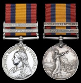 Queen’s South Africa 1899-1902 (2), 2 clasps, Cape Colony, South Africa 1902 (41087 Pte. C. W. Jeffery, 133rd Coy....