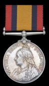 Queen’s South Africa 1899-1902, no clasp (44 Pte. T. B. Eales, Douglas T.G.) edge bruising, otherwise good very...