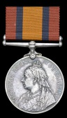 Queen’s South Africa 1899-1902, no clasp (Pte. G. Montague, Pearston Tn. Gd.) good very fine, rare	 £180-220