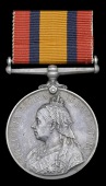 Queen’s South Africa 1899-1902, no clasp (2 Cpl. J. D. During, Robertson D.M.T.) slight edge bruising, very fine	...