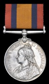 Queen’s South Africa 1899-1902, no clasp (Mr J. R. Whitecross, Imp. Mil. Rly.) slight edge bruise, good very fine	...