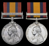 Queen’s South Africa 1899-1902 (2), 1 clasp, Cape Colony (731 Pte. F. Putzier, Frontier Lt. Horse; 298 Tpr. F....