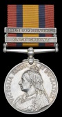 Queen’s South Africa 1899-1902, 2 clasps, Cape Colony, South Africa 1902 (1954 Tpr. E. C. Opie, Scott’s Rly....