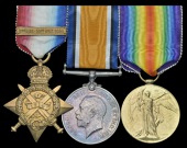 Three: Captain H. C. H. O’Brien, Royal Munster Fusiliers, who was killed in action near La Basee on 22 December...