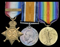 Three: Captain H. C. H. O’Brien, Royal Munster Fusiliers, who was killed in action near La Basee on 22 December...