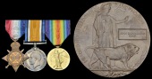 Three: Lieutenant C. J. Coker, Welsh Regiment, who was killed in action in the trenches near St Eoi by a German...