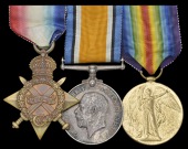 Three: Captain The Honourable Gerald Legge, 7th Battalion, South Staffordshire Regiment, second son of the Earl and...