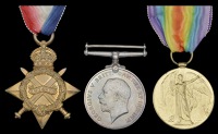 Three: Second Lieutenant Millin Selby, 3rd Battalion East Kent Regiment, who died of wounds on 29 September...