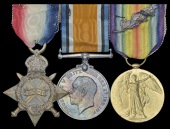 Three: Captain T. K. Barnsley, 1st Battalion Coldstream Guards, who was killed in action on 31 July 1917 and...