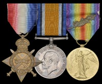 Three: Commander C. H. A. Bermingham, Royal Navy, who was mentioned in despatches for gallant and distinguished...