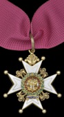 The Most Honourable Order of the Bath, C.B. (Military) Companion’s neck badge, silver-gilt and enamels, with full...
