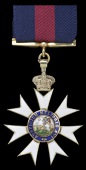The Most Distinguished Order of St. Michael and St. George, C.M.G., Companion’s breast badge, silver-gilt and...
