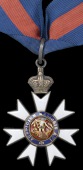 The Most Distinguished Order of St. Michael and St. George, C.M.G., Companion’s neck badge, silver-gilt and...
