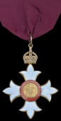 The Most Excellent Order of the British Empire, C.B.E. (Civil) Commander’s 1st type neck badge, silver-gilt and...