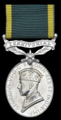 Efficiency Medal, G.VI.R., 1st issue, Territorial (5671700 Sjt. T. H. Seager, Wilts.), extremely fine	 £50-60