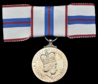 Jubilee 1977, unnamed, mounted on bow ribbon, in card box of issue, extremely fine	 £80-100